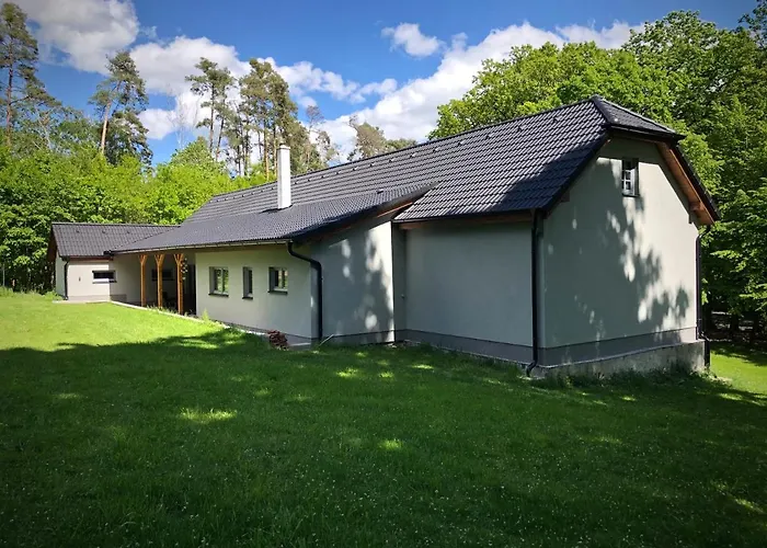 Apartment Mezonetovy S Terasou Na Samote V Lese Vlkava